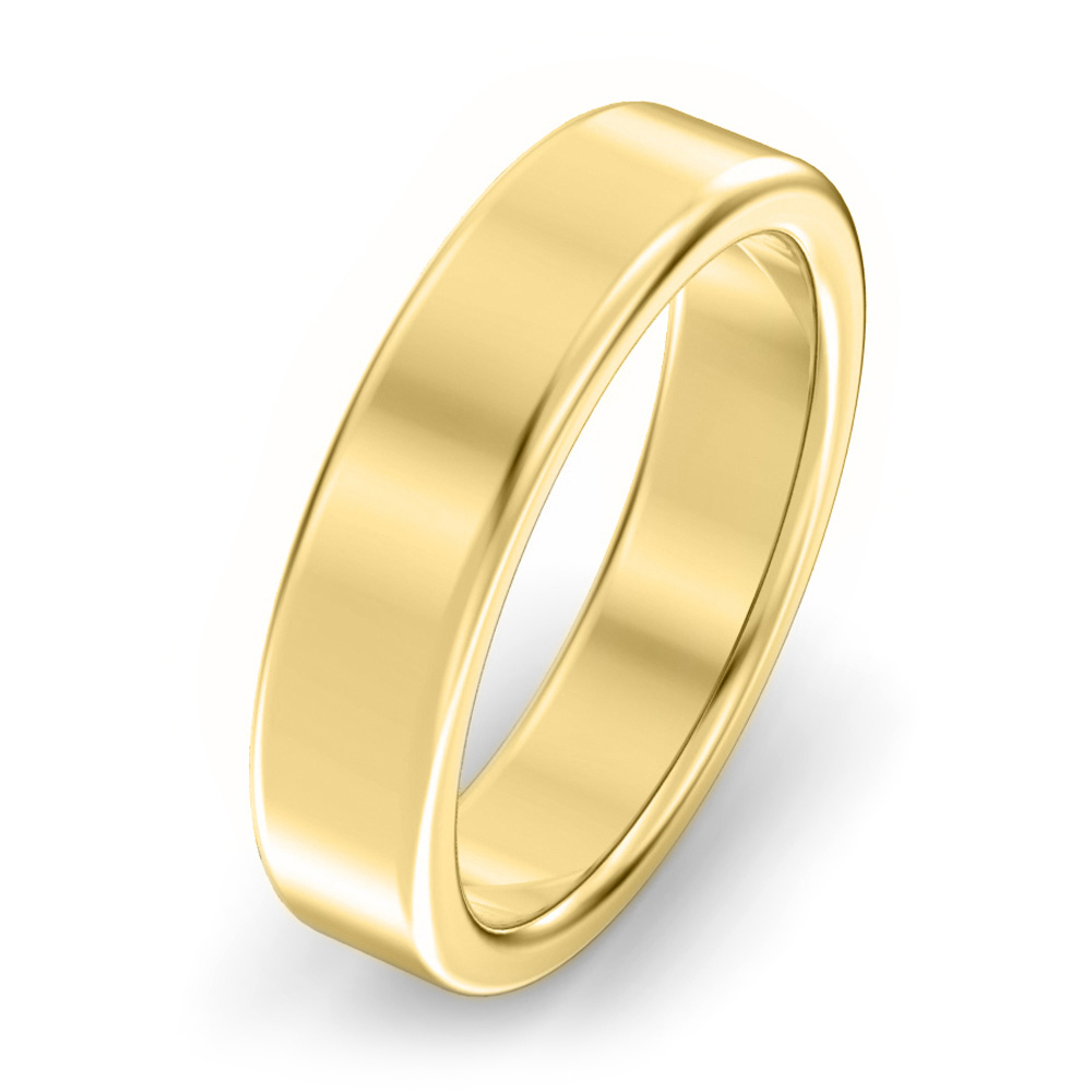 5mm Modern Court Wedding Ring