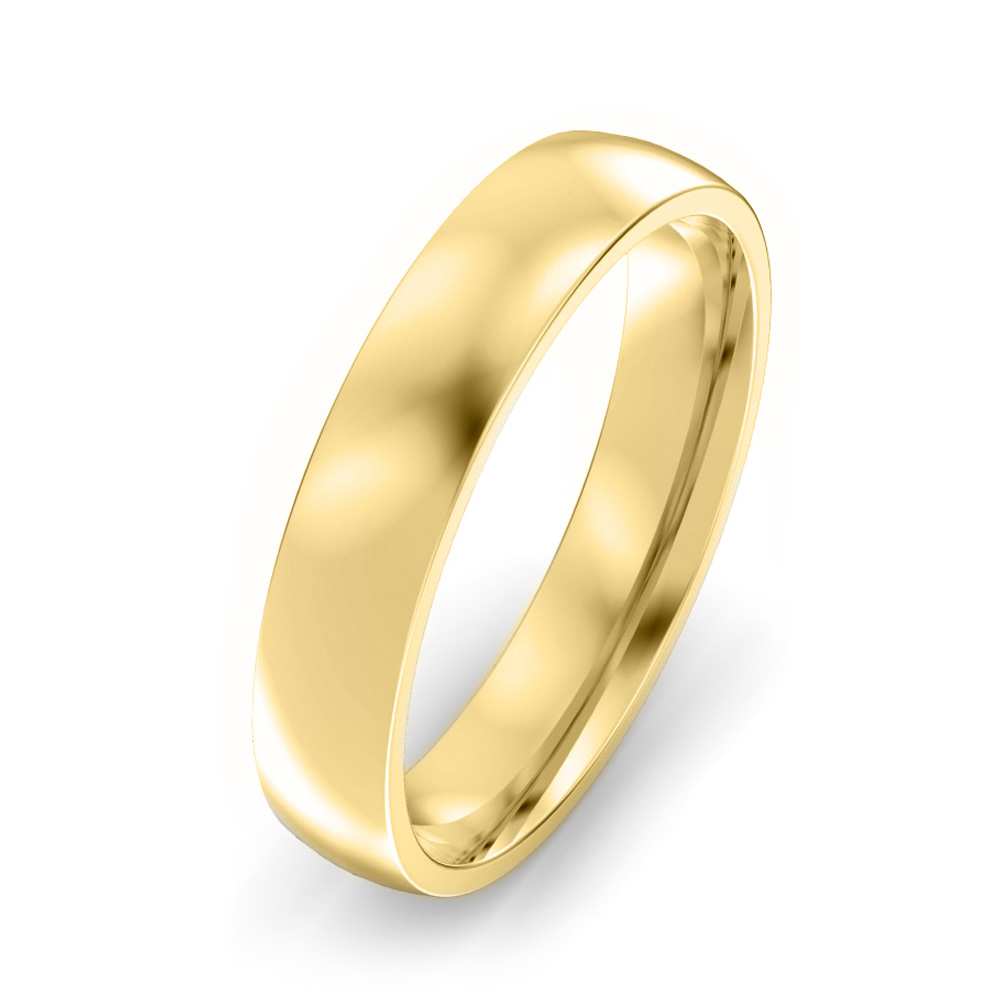 4mm Classic Court Wedding Ring