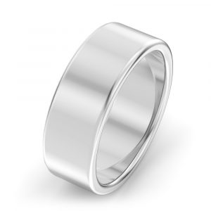 7mm Modern court Wedding Ring