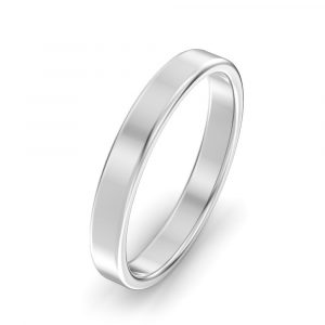 3mm Modern court Wedding Ring