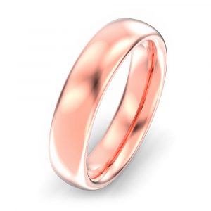 5mm Oval Court Wedding Ring