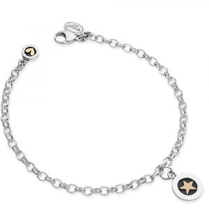 Linda Macdonald silver and gold twilight star bracelet BTWL