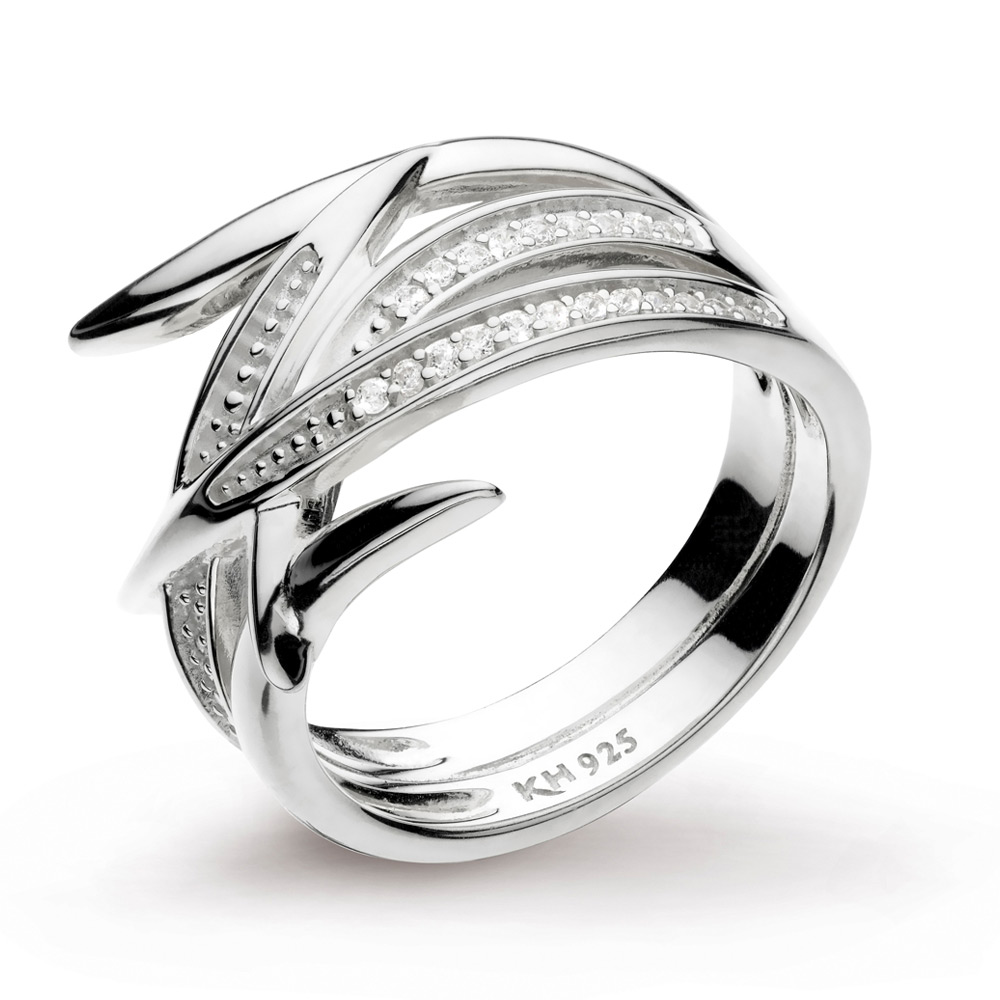 Kitheath designer made sterling silver ring CZ