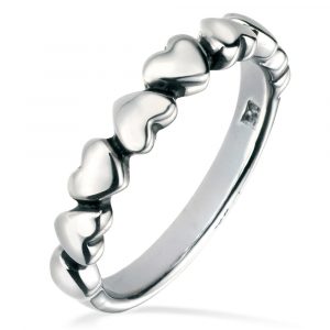 elements silver designer made ring R