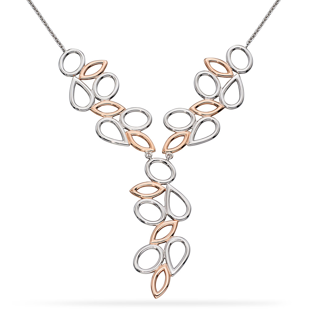 elements silver designer made necklace N
