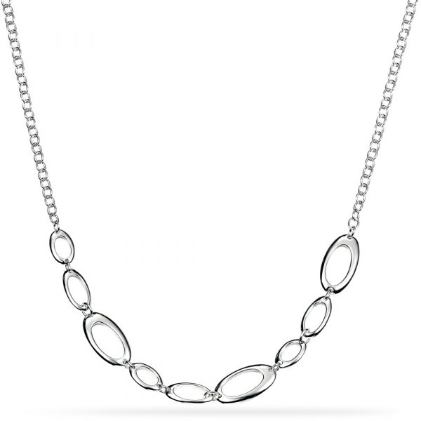 elements silver designer made necklace N A