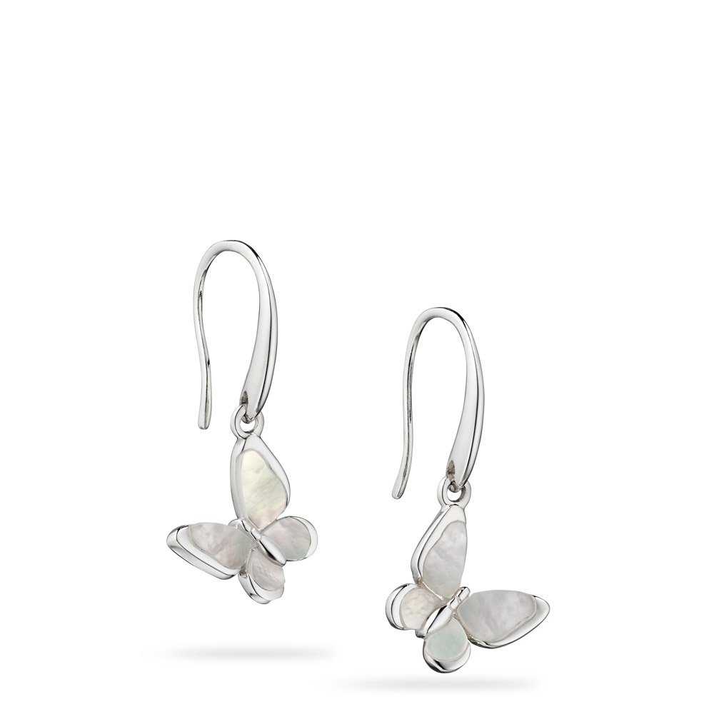 elements silver designer made earrings E W A
