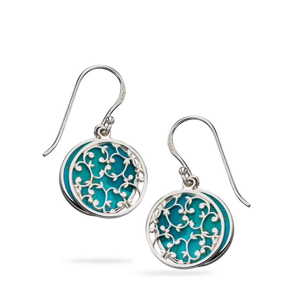 elements silver designer made earrings E T