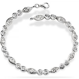elements silver designer made bracelet B C