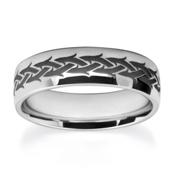 Crown Of Thorn Wedding Ring Wedding Rings W7512-WG-A