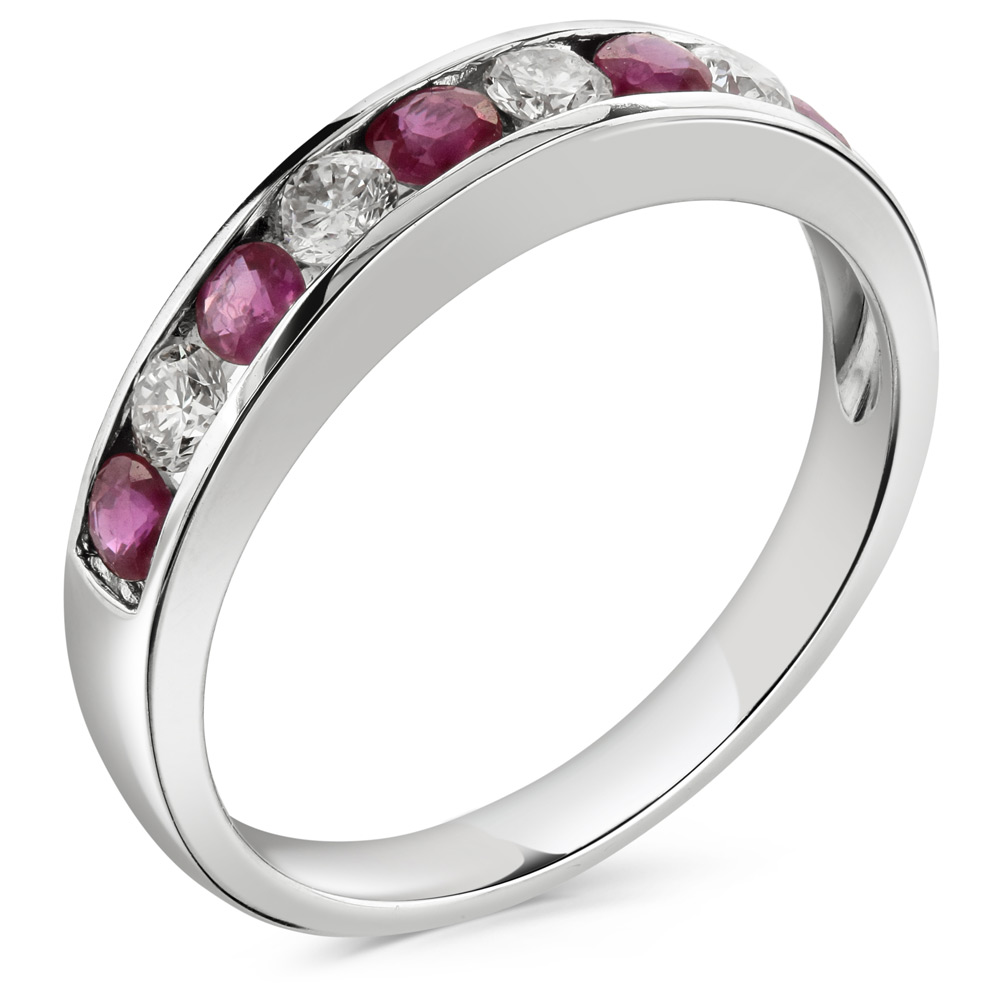 Ruy and Diamond Eternity Ring VR A