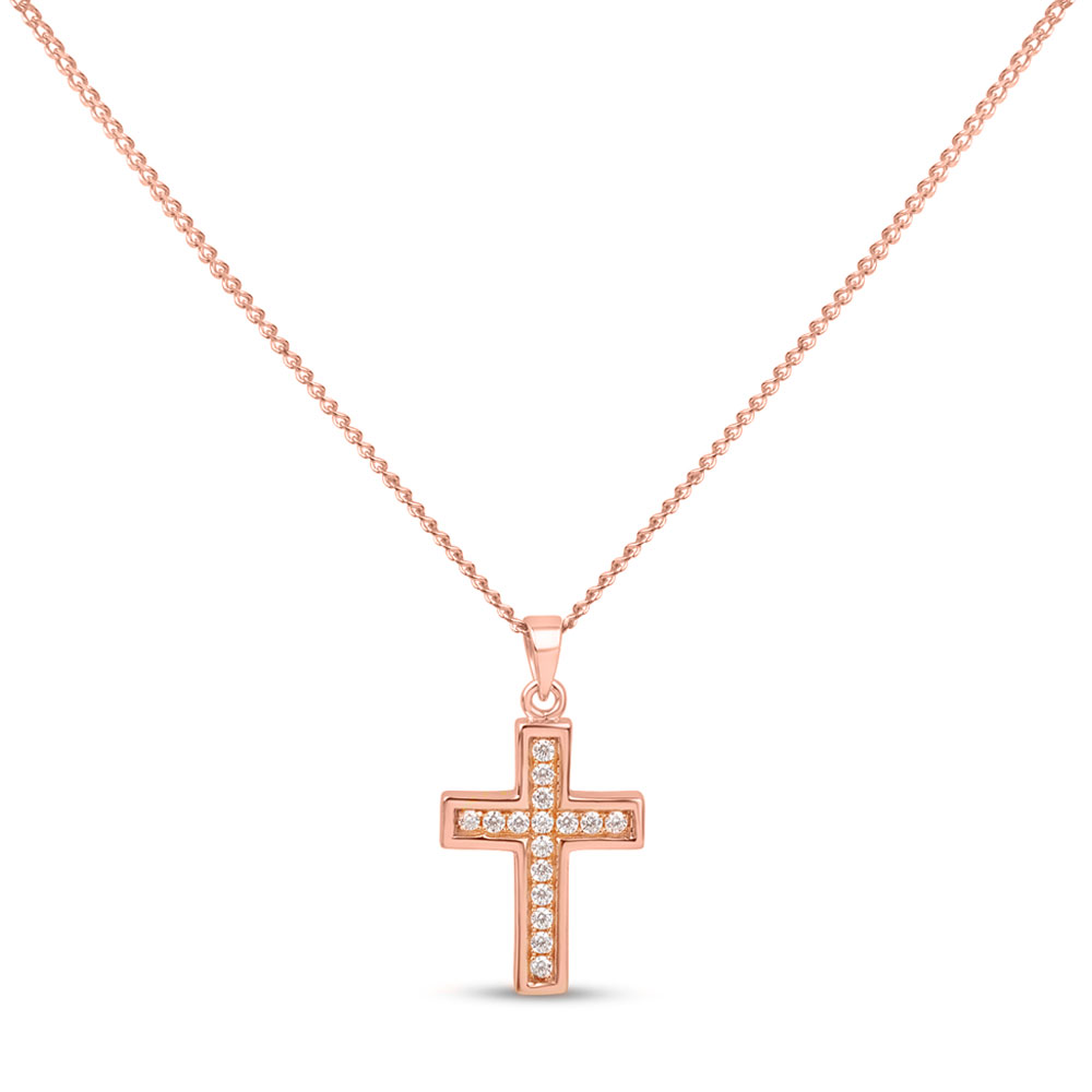 H cross pendant