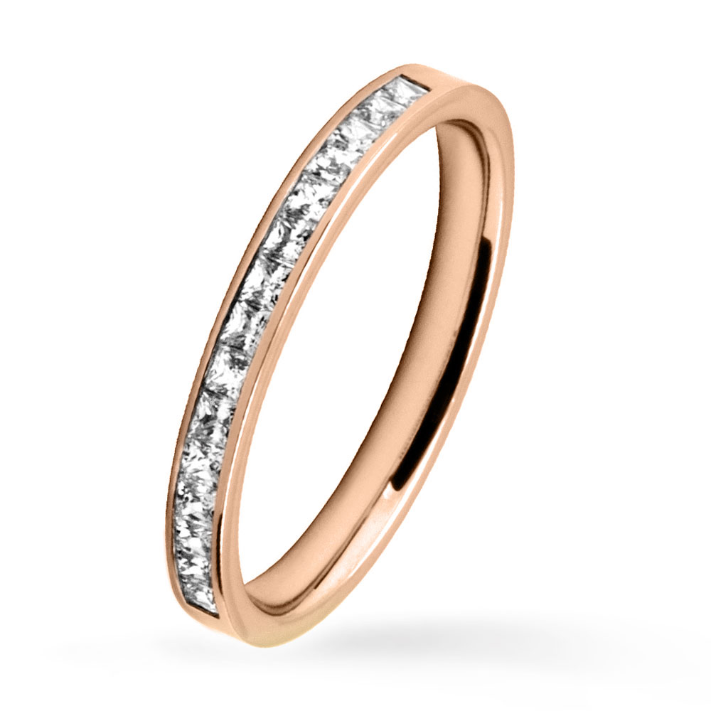 Rose Gold Diamond Eternity Ring WA RG