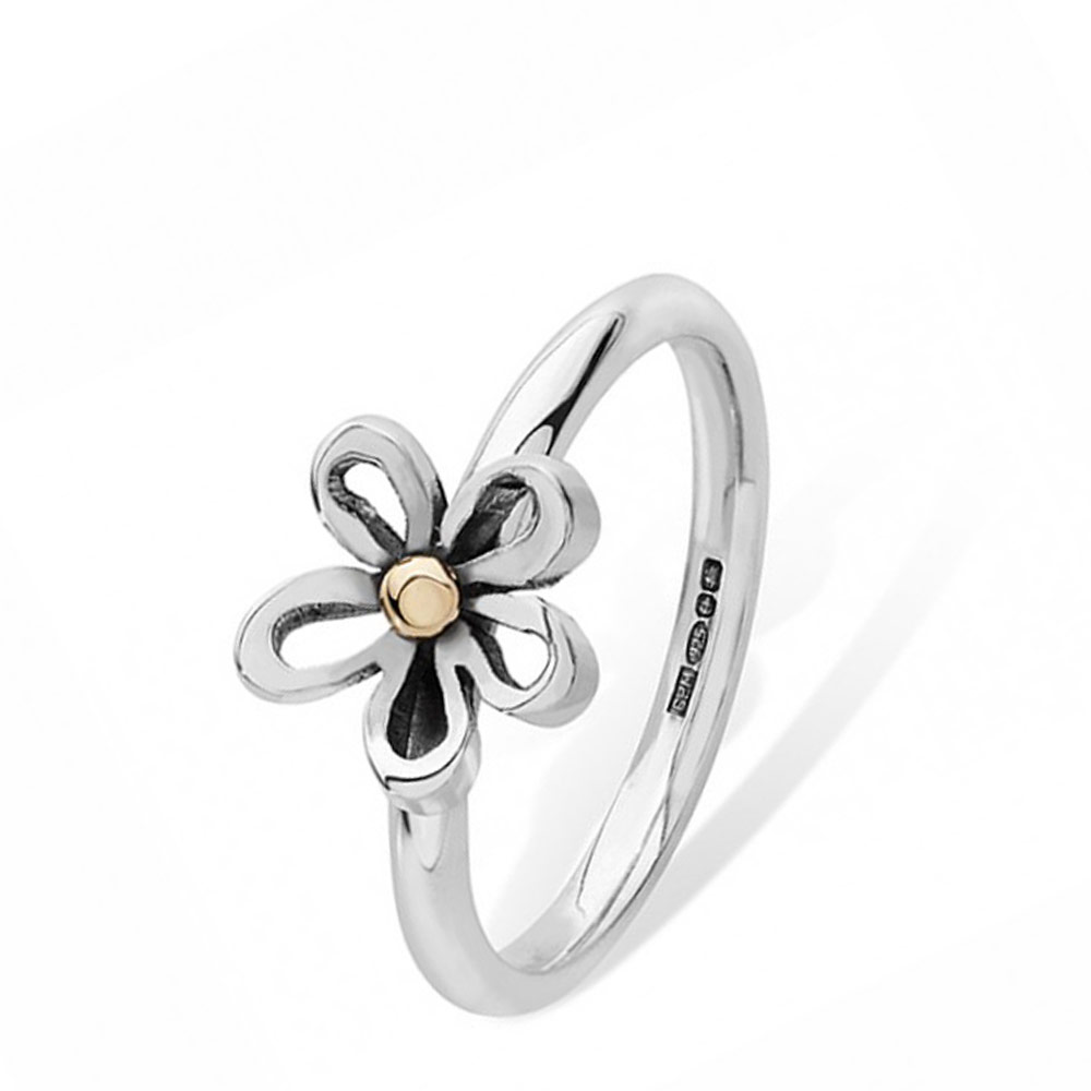 Wildflower Ring | Autumn and May | Handmade Silver Jewellery