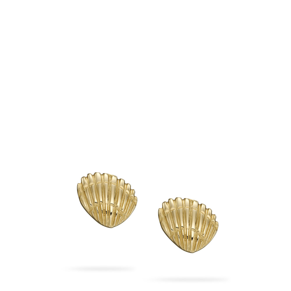 Shell Stud Earrings | Autumn and May | Gemstone Jewellery