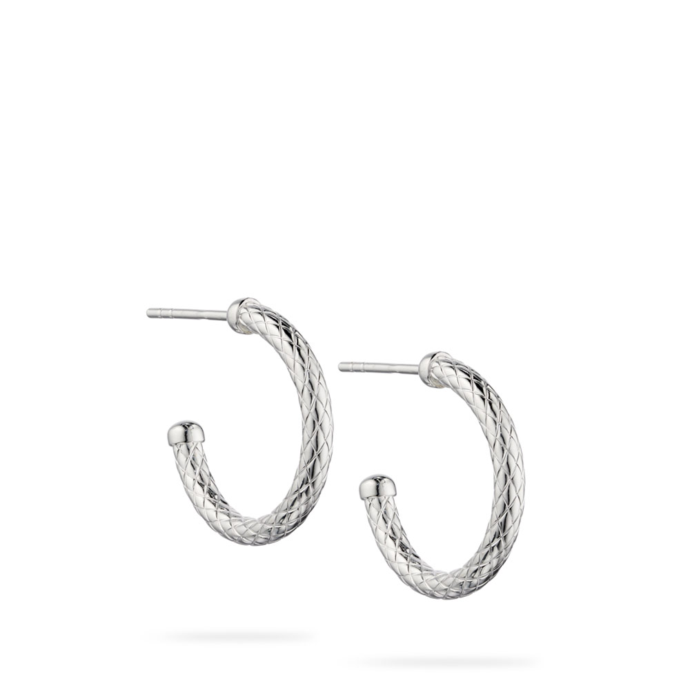 Small Semi Hoop Earrings