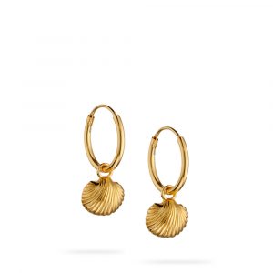 Charms Gold Vermeil Hoops