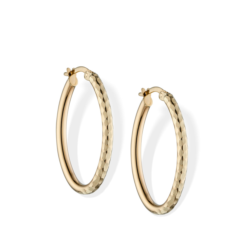 WOWORAMA 18K Gold Thick Chunky Hoop Earrings for Women, Stainless Steel  Howllow Round High Polished Hoops Earrings For Women, 30mm : Amazon.in:  Fashion