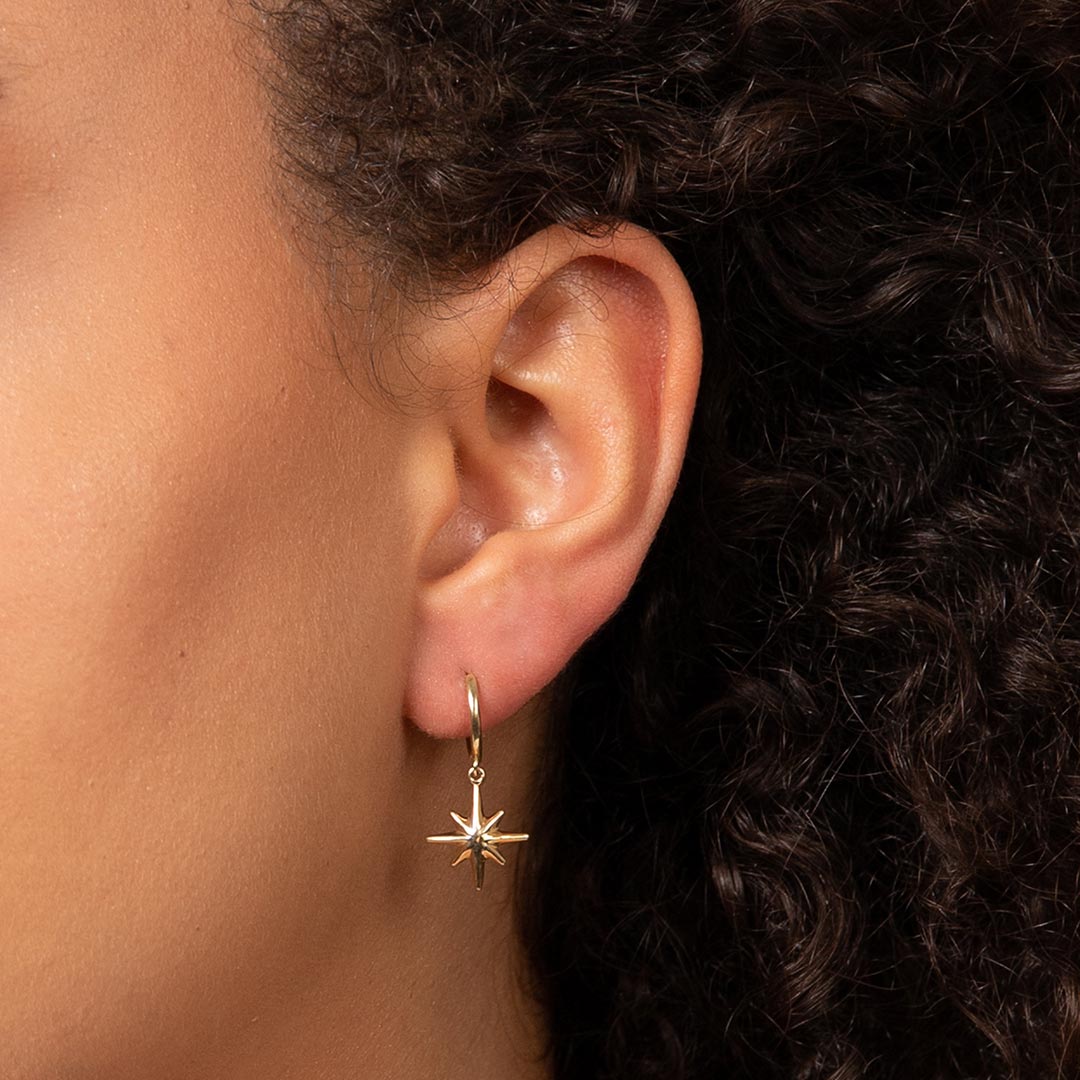 Gold-Earrings-Elements-Gold-Jewellery-GE1005_model