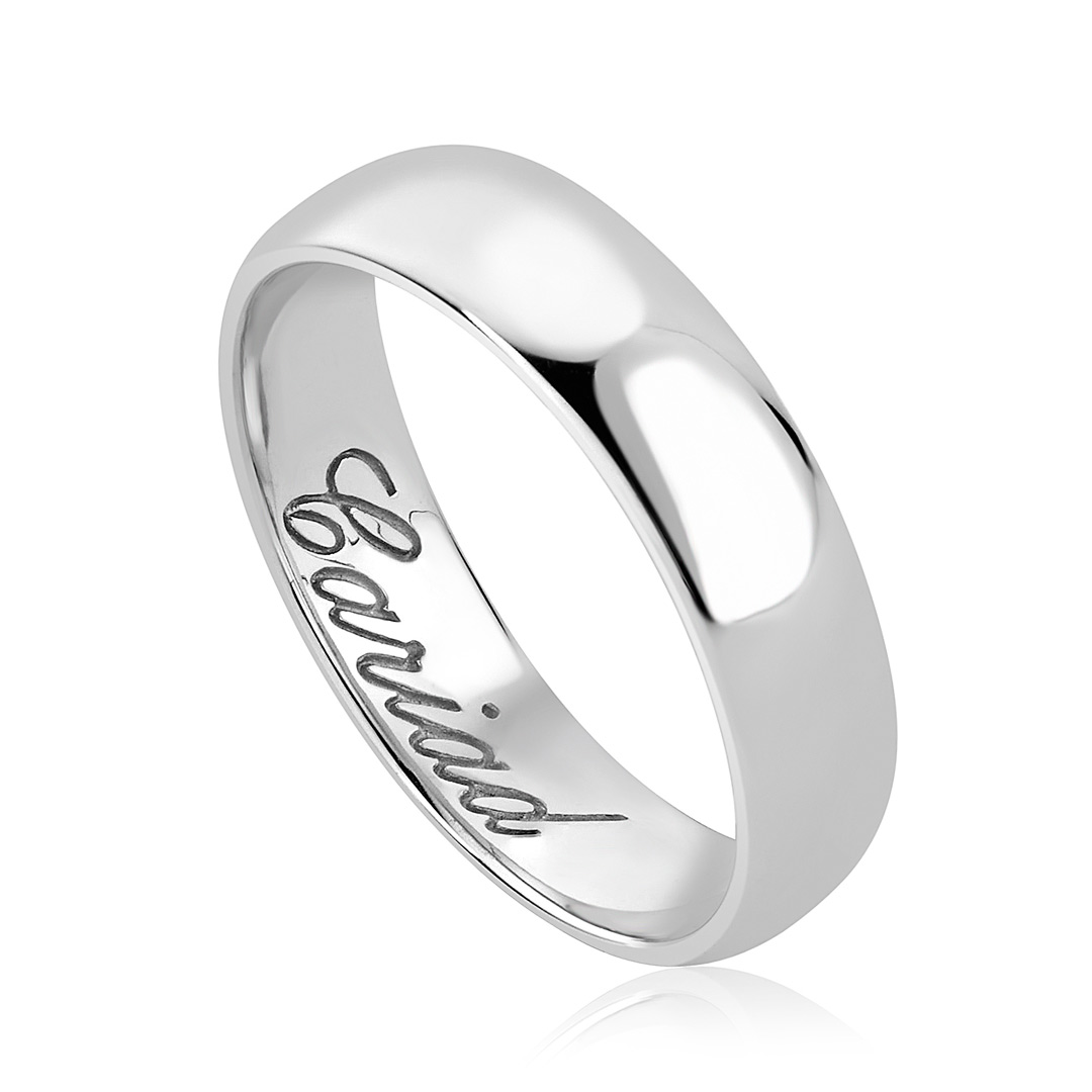 Clogau 18ct White Gold 5mm Windsor Wedding Ring | Welsh Gold by Clogau ...