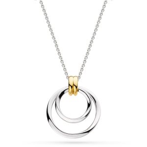 Kit Heath Bevel Unity Golden Duo Sterling Silver Necklace GRP