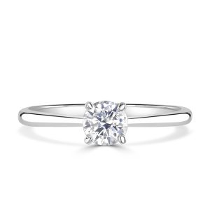 Autumn and May White Gold Half Carat Diamond Solitaire Engagement Ring X7255.jpg