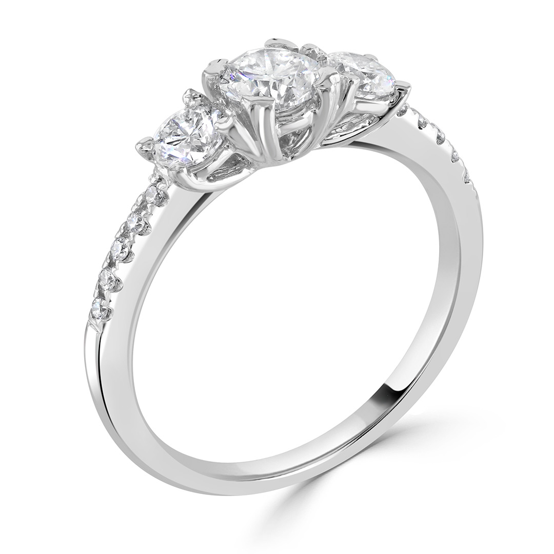 Autumn and May White Gold Triology Diamond Engagement Ring X7092 A.jpg