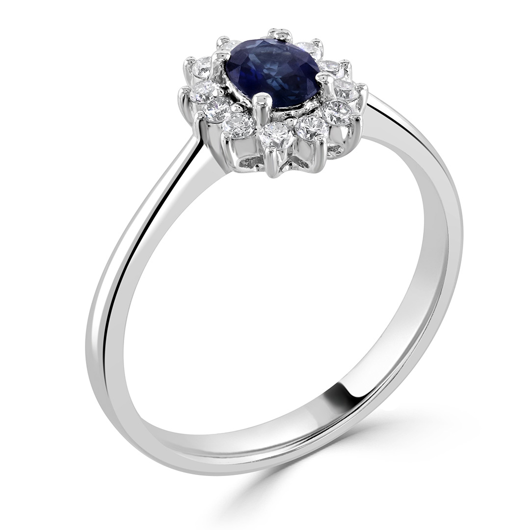 Autumn and May Blue Sapphire and Diamond Halo Engagement Ring X7211 A.jpg
