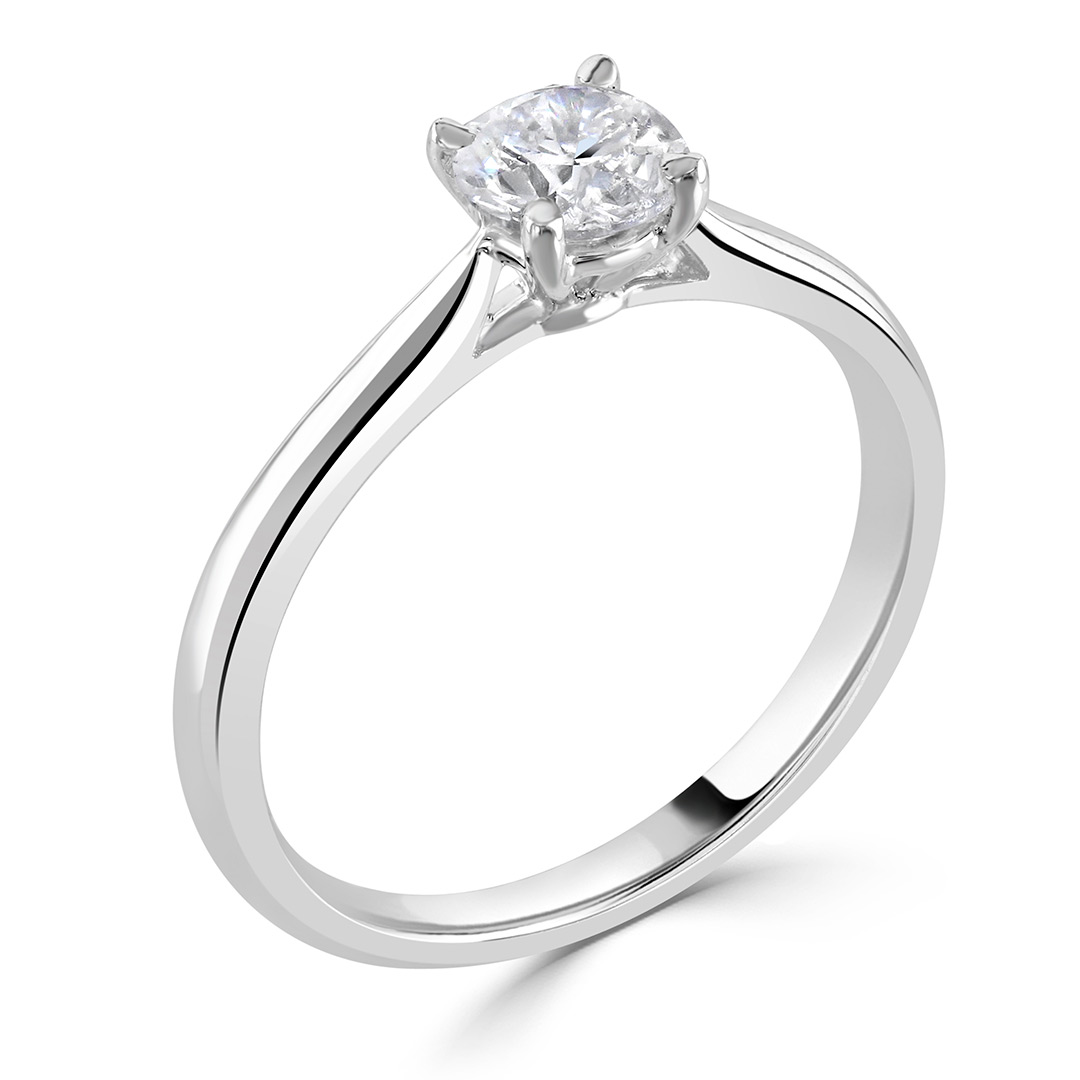 Autumn and May White Gold Diamond Solitaire Engagement Ring X768 A.jpg
