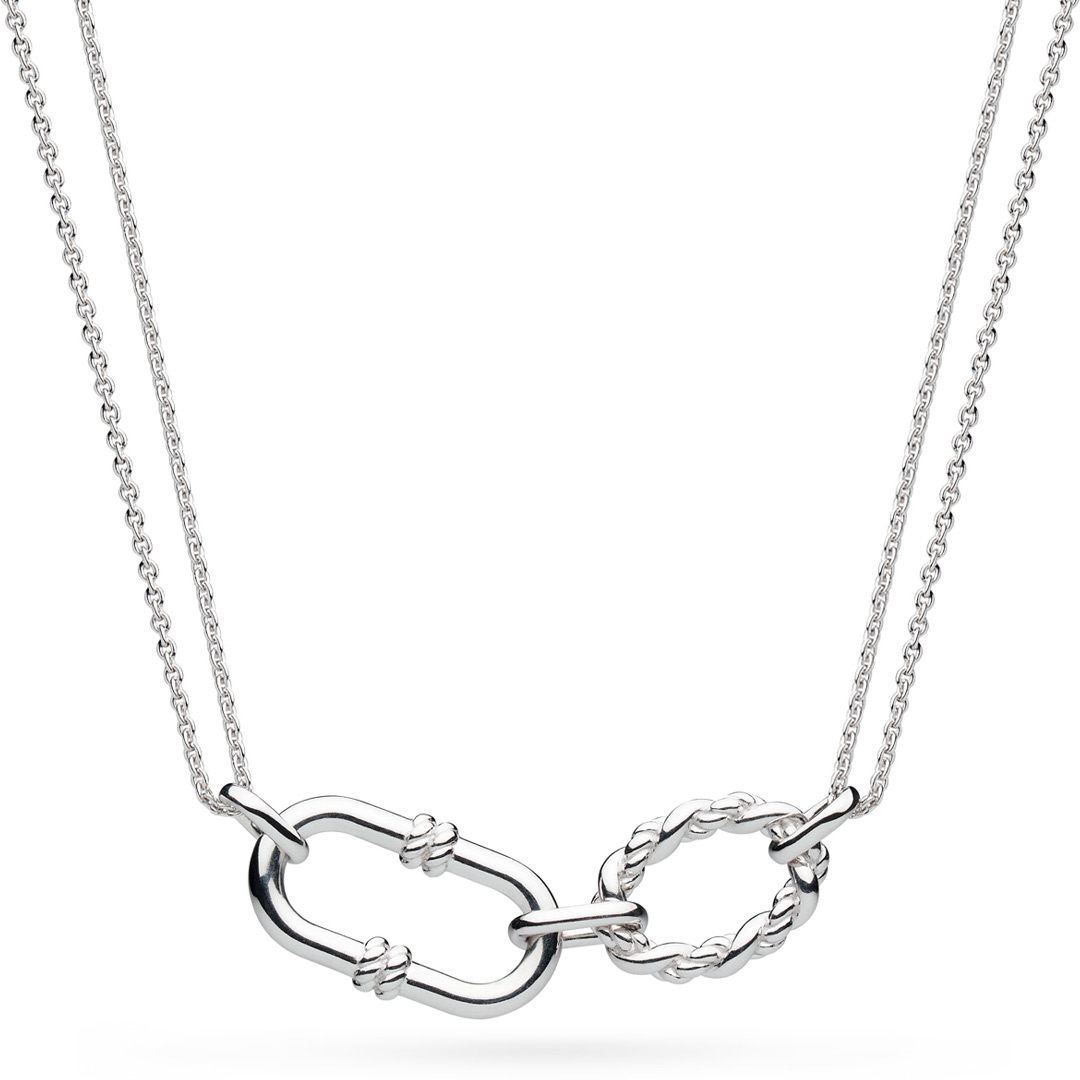 Kit Heath Marina Rope Link Duo Grande Twin Chain Sterling