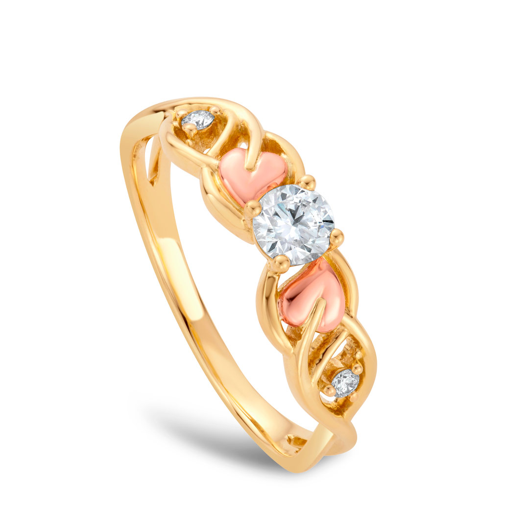 Clogau Tree of Life 18ct Gold Lab Created Diamond Engagement Ring