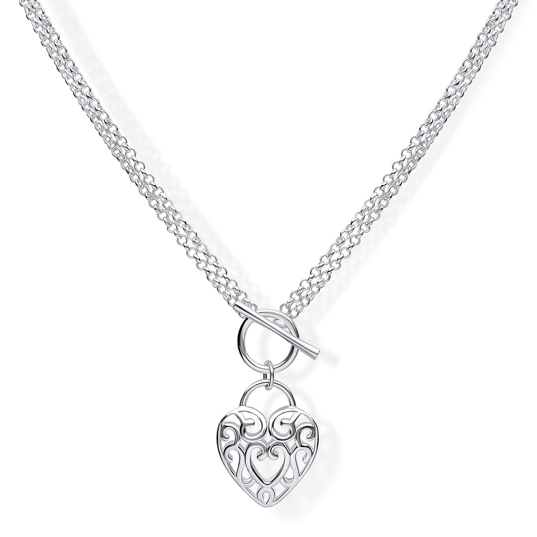 Buy ELLI GERMANY Necklace Crystal Heart Online | Malaysia